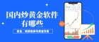国内炒黄金软件有哪些？2026十大正规炒黄金软件名单一览