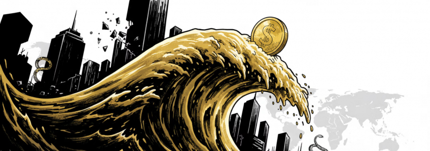 Aurra Markets:黄金突破历史关口：XAU/USD强势站上 5,000 The US dollar barrier