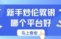普通人如何投资伦敦银？2026新手入门十大伦敦银交易平台推荐