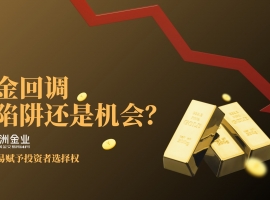 黄金市场惊魂震荡：万洲金业双向交易成破局利器