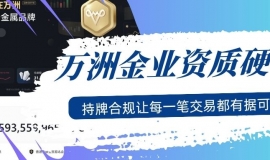 万洲金业官网APP：专业正规，堪称超好用的贵金属交易软件！