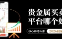 贵金属买卖平台哪个好？2026十大最正规贵金属交易平台推荐