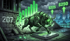 Aurra Markets：【英伟达走势分析】英伟达坚守 207 美元关键支撑位