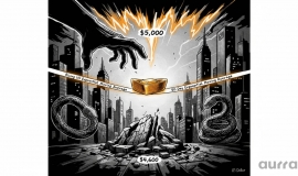 Aurra Markets：【黄金走势分析】测试 4600 美元支撑与 5000 美元阻力位