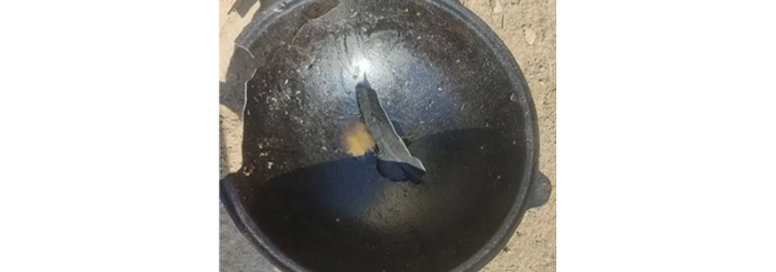 一口破锅，有啥好补的，扔了吧！