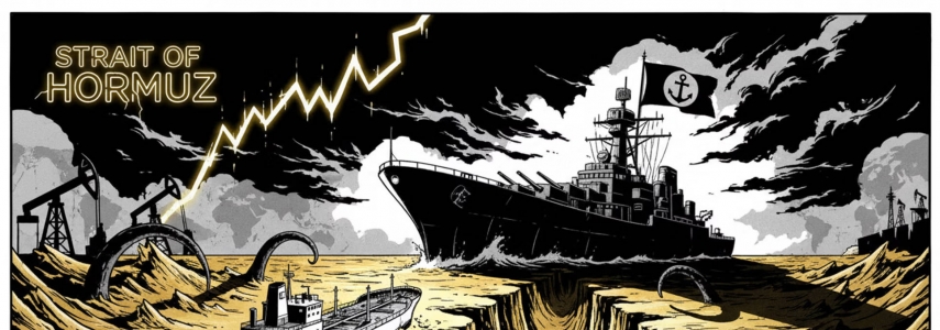 油价与黄金为何此起彼伏？Aurra Markets 解读霍尔木兹开关效应