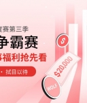 瓜分20万美金大奖！金荣中国2026年第三季实盘争霸赛火热开启