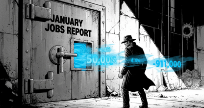 Aurra Markets: USA1月非农就业报告前瞻：数据延迟发布，91.1万修正风险引发震荡