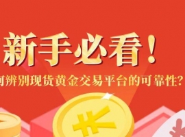新手必看！如何辨别现货黄金交易平台的可靠性？避坑指南
