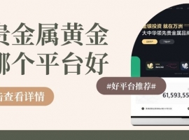 国内贵金属黄金交易哪个平台好？盘点十大正规贵金属平台推荐