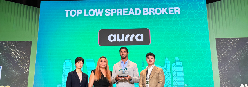 Aurra Markets 于阿布扎比金融博览会荣膺“2026 年度最佳低点差经纪商”