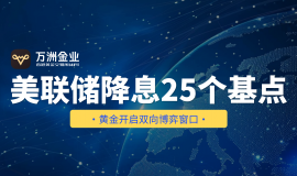 美联储降息背景下，万洲金业现货黄金双向交易策略展现平台优势