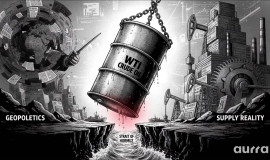 Aurra Markets:【WTI 原油走势分析】地缘政治博弈与供应数据博弈