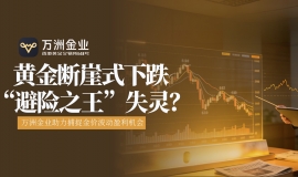 黄金八连跌：万洲金业凭借其独特优势带领投资者穿越市场风浪