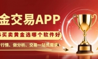 买卖黄金选哪个软件好？2026十大买卖黄金APP排行榜揭秘