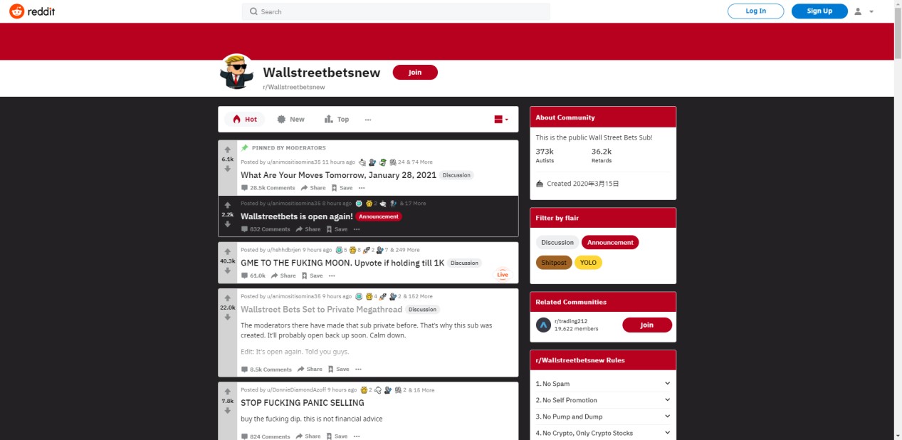 ATFXThe confrontation between retail investors and Wall Street tycoons has caused a significant overnight drop in US stocks62 / author:atfx2019 / PostsID:1596929