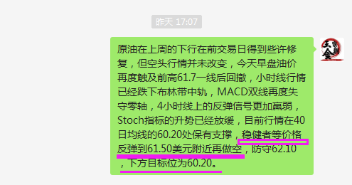 王霸金朝：黄金横盘整理1728干多，原油61.50高空持有！  鲍...588 / author:Wang Ba Jin Dynastyv / PostsID:1600114