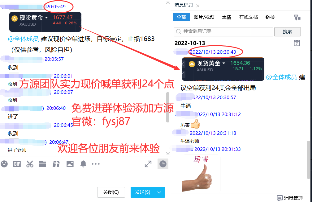 Fang Yuan said Jin:10.14黄金早盘探底回升，日内分析及操作策略206 / author:Fang Yuan Talks about Gold / PostsID:1714746