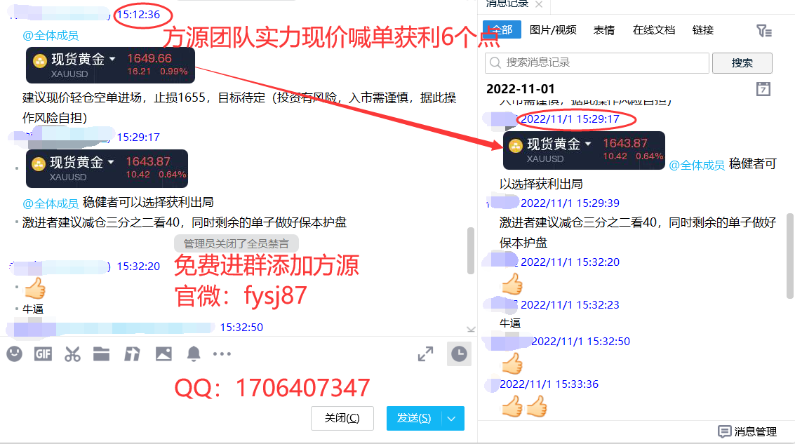Fang Yuan said Jin:11.3Interest rate increase is implemented, intra day trend analysis and operation layout158 / author:Fang Yuan Talks about Gold / PostsID:1715181