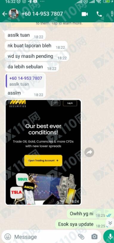 FX110Website: Malaysia Huiyou is hereMFM SecuritiesBlack Platform1Unable to withdraw funds for months294 / author:justpen / PostsID:1717040
