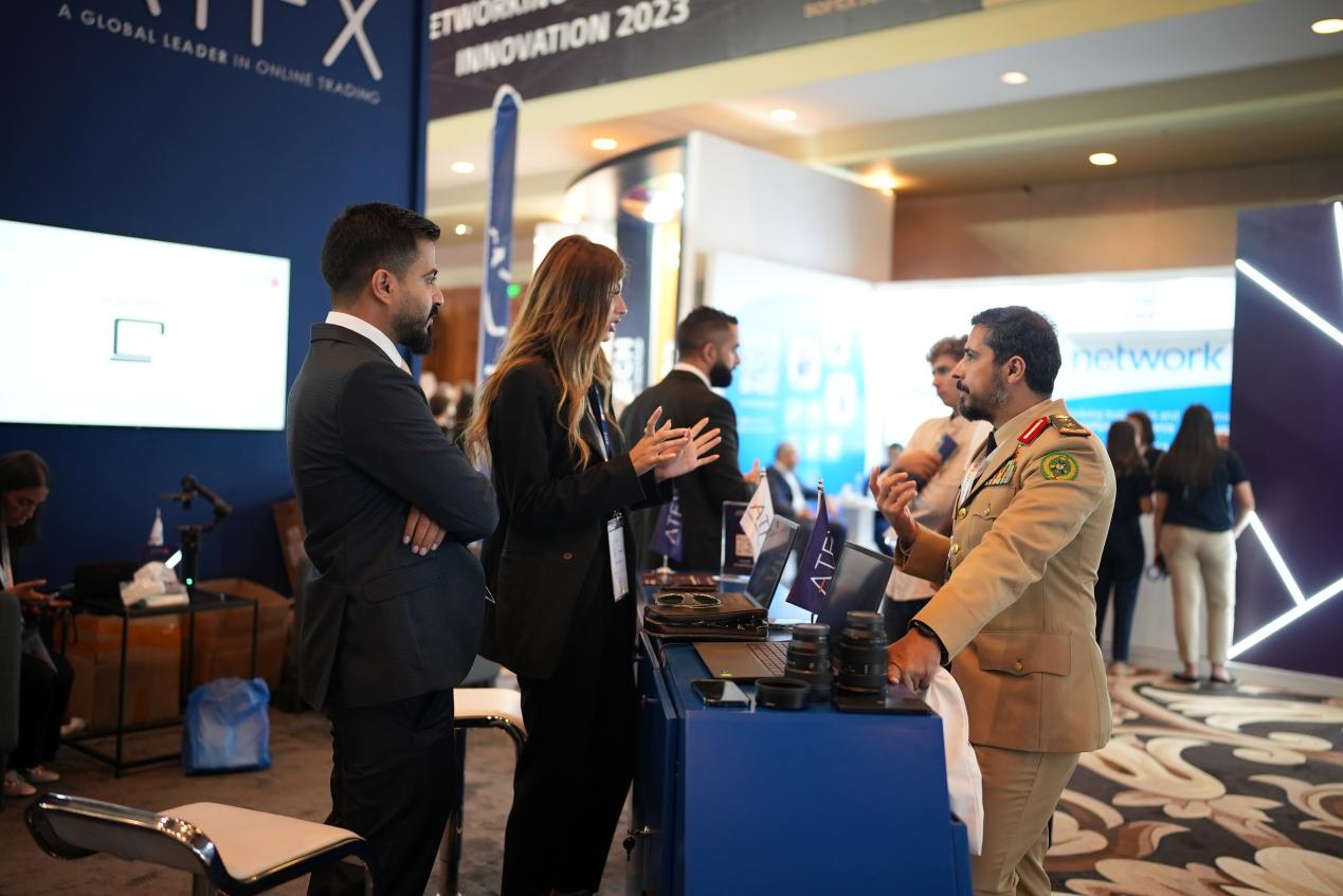 Showcasing the style of an innovator,ATFXattendAIDTSEC 2023Artificial intelligence achievements attract attention618 / author:atfx2019 / PostsID:1725921