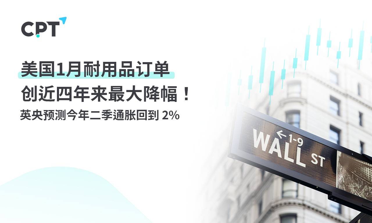 CPT Markets: USA1Monthly durable goods orders have seen the largest decline in nearly four years! Yingyang...98 / author:CPT / PostsID:1727762