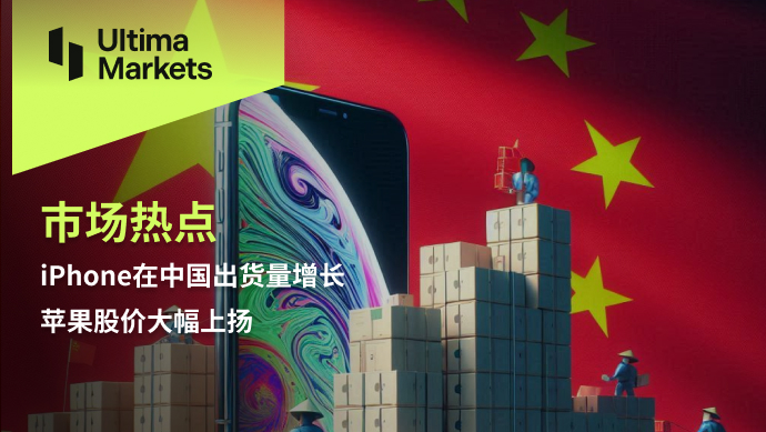 Ultima Markets: 【 Market hotspots 】iPhone在中国出货量增长，苹果股...597 / author:Ultima_Markets / PostsID:1728470