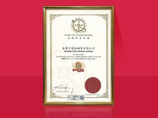 再获殊荣！金荣中国获金银业贸易场2024第二季最活跃伦敦...857 / author:jingrong123 / PostsID:1728942