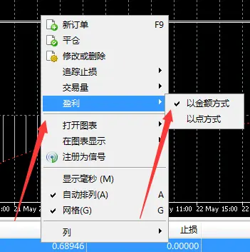 MT5上获利的显示内容可以更改吗？怎么更改获利显示方式？350 / author:Golden Storm / PostsID:1729796