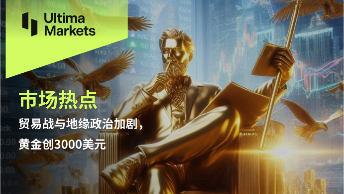 贸易战与地缘政治加剧，黄金创3000dollar977 / author:Ultima_Markets / PostsID:1730441