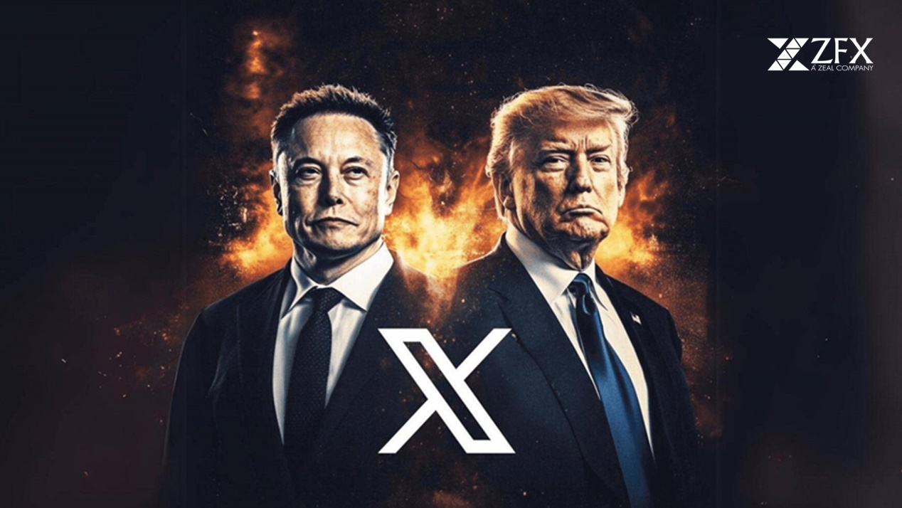 ZFX山海证券：反目成仇！马斯克与特朗普公开骂架！937 / author:uuttuu / PostsID:1731424