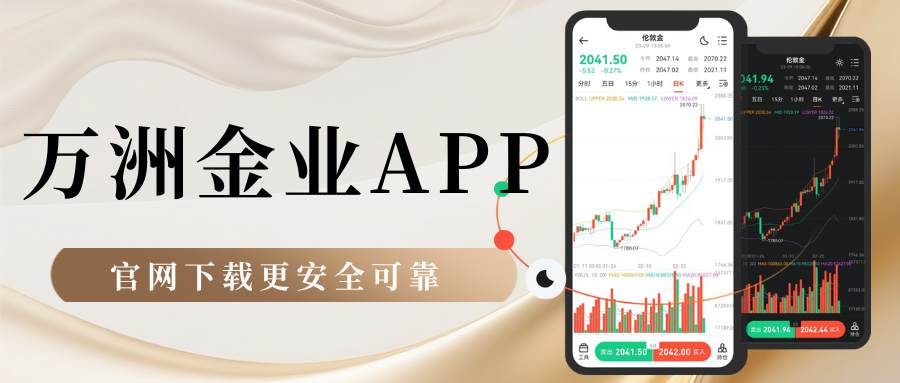 看黄金行情用什么软件好？下载万洲金业官方贵金属软件更安全可靠
