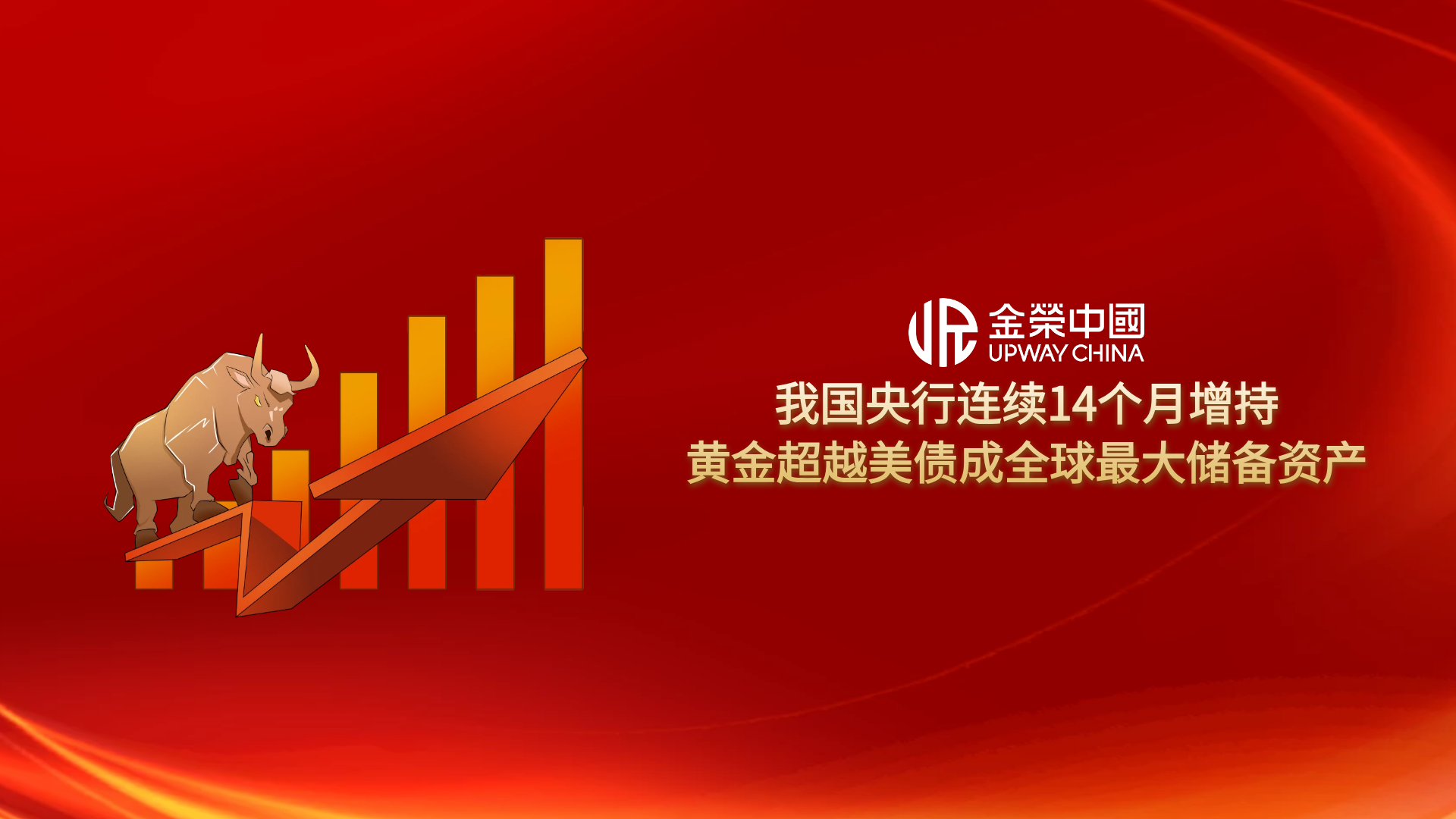 黄金牛市开启！央行连续14个月增持释放强烈信号，金荣中国赋能投资者