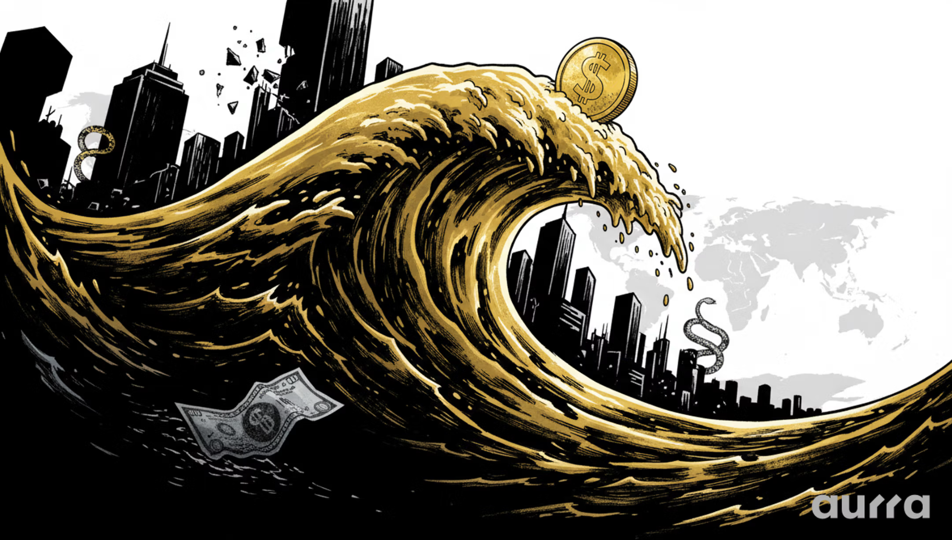 Aurra Markets:黄金突破历史关口：XAU/USD强势站上 5,000 The US dollar barrier617 / author:Aurra_Official / PostsID:1735050