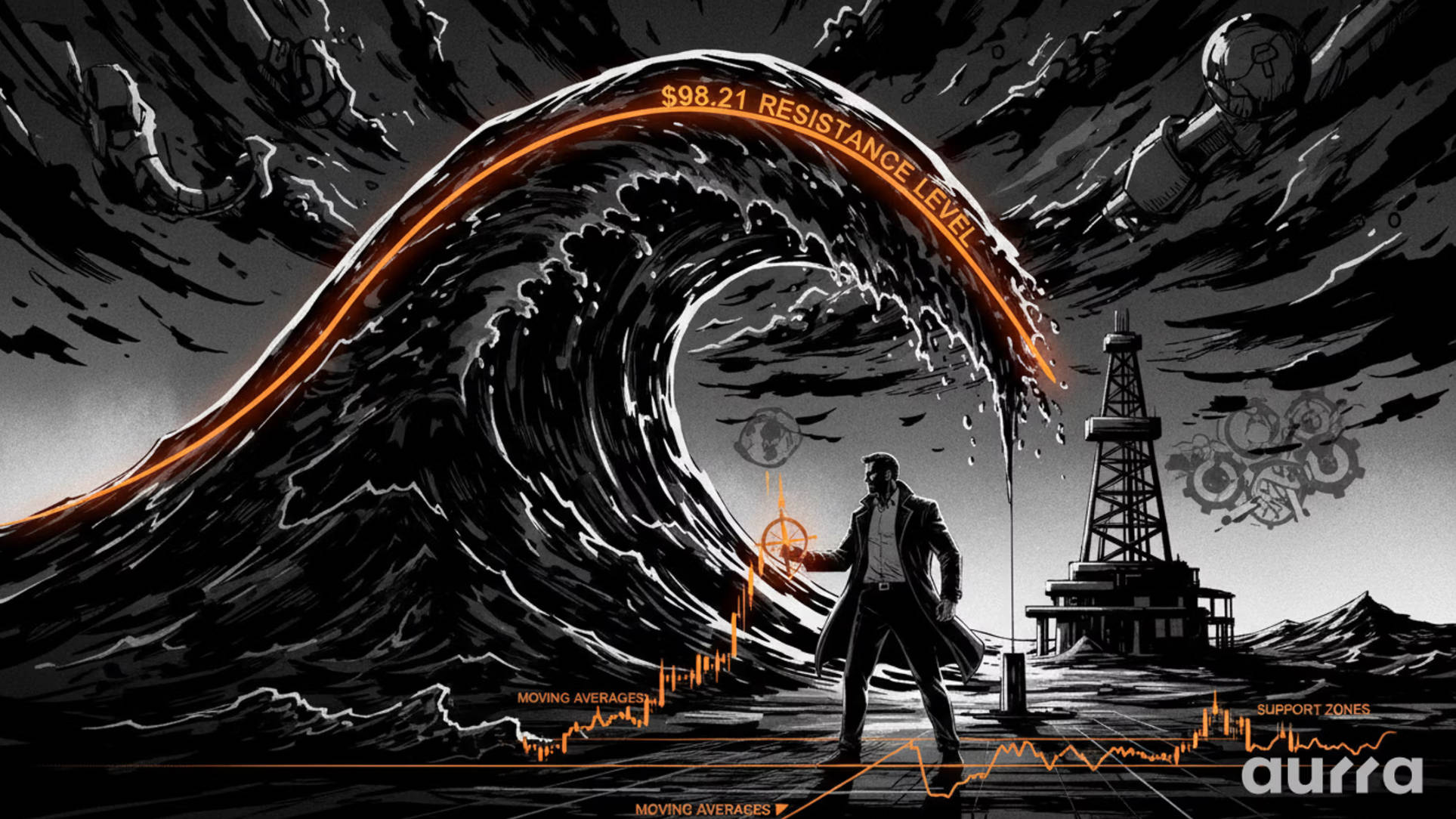 Aurra Markets:【WTI 原油走势预测】油价测试98.21美元阻力突破位