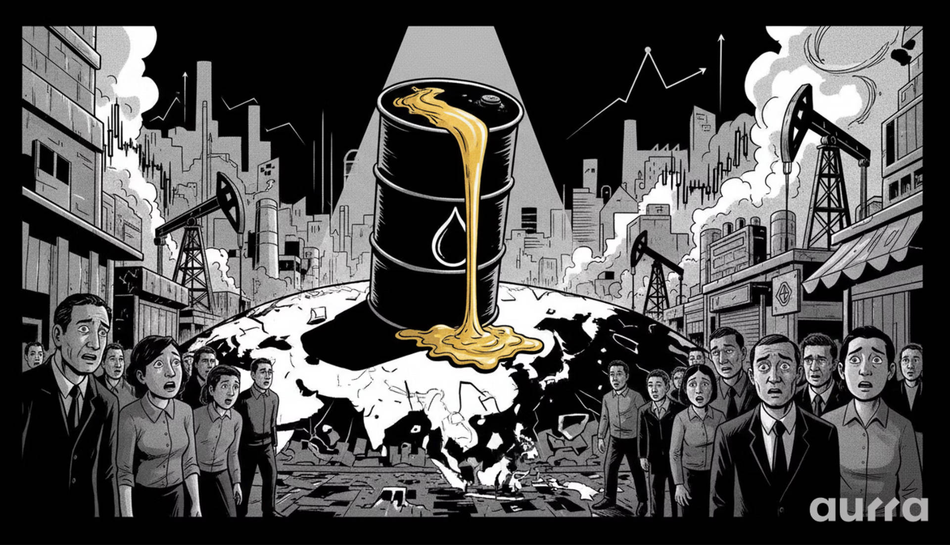 Aurra Markets：油价突破100美元，供应担忧拖累亚太市场走低403 / author:Aurra_Official / PostsID:1735892