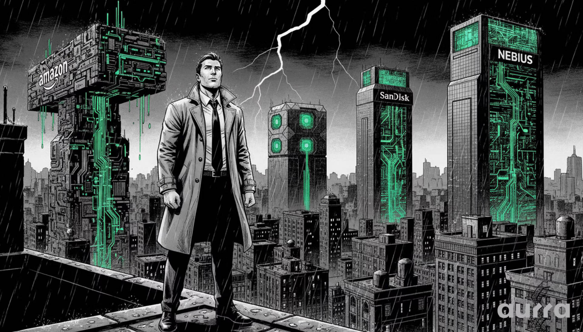 Aurra Markets：【备受关注的成长股】分析师看好亚马逊 、闪迪与 Nebius234 / author:Aurra_Official / PostsID:1735965