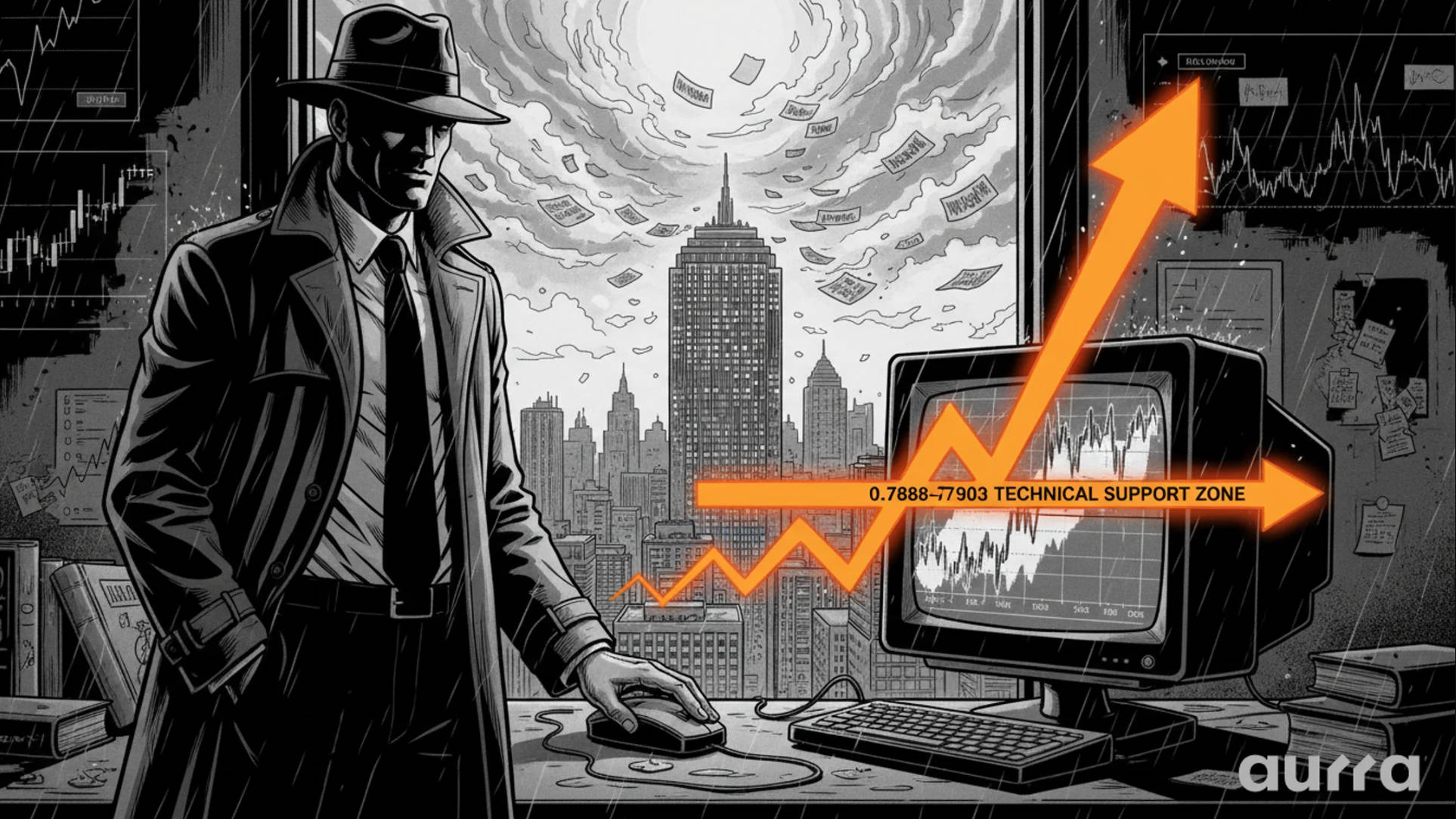 Aurra Markets：【美元兑瑞郎技术前景】汇价从关键支撑位反弹698 / author:Aurra_Official / PostsID:1735967