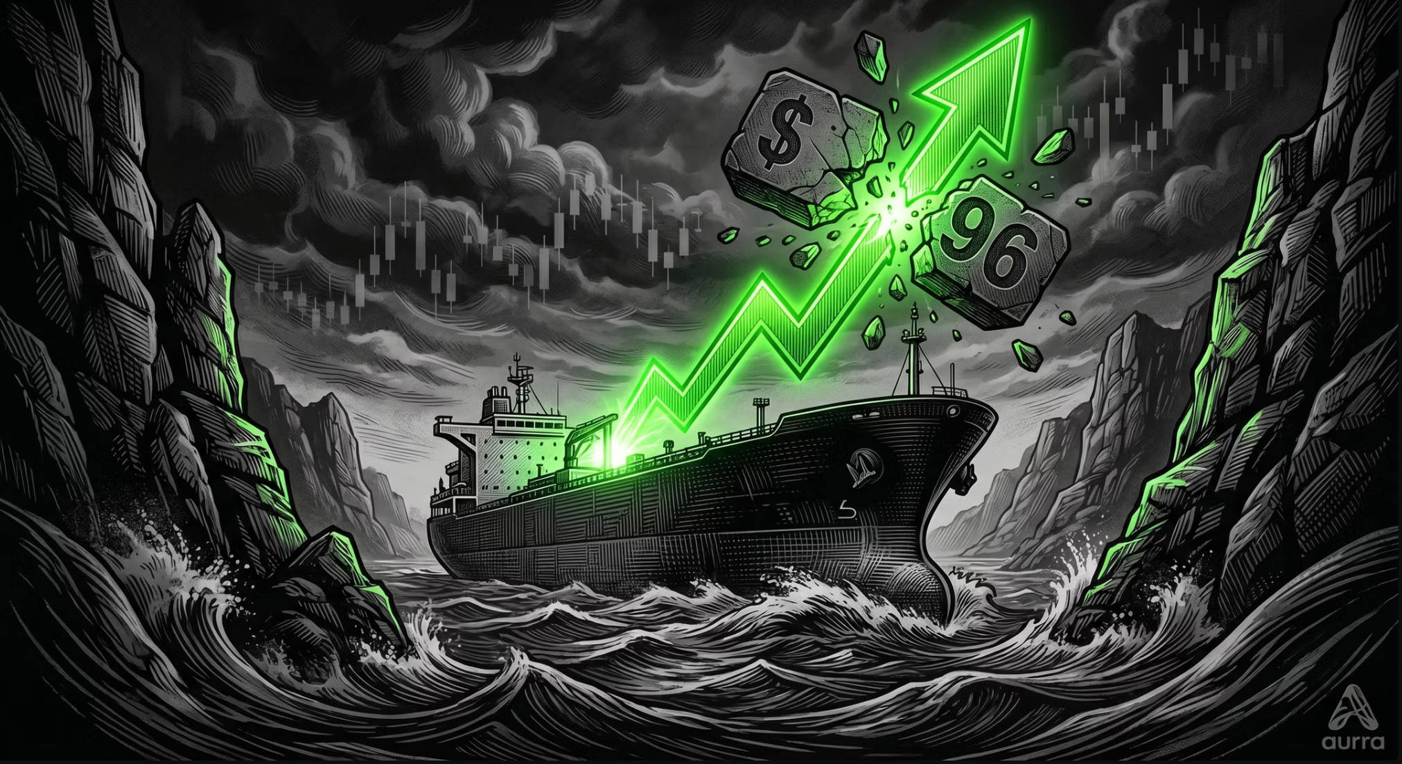 Aurra Markets:【WTI 原油走势分析】油价上探 96 美元关键阻力位316 / author:Aurra_Official / PostsID:1736287