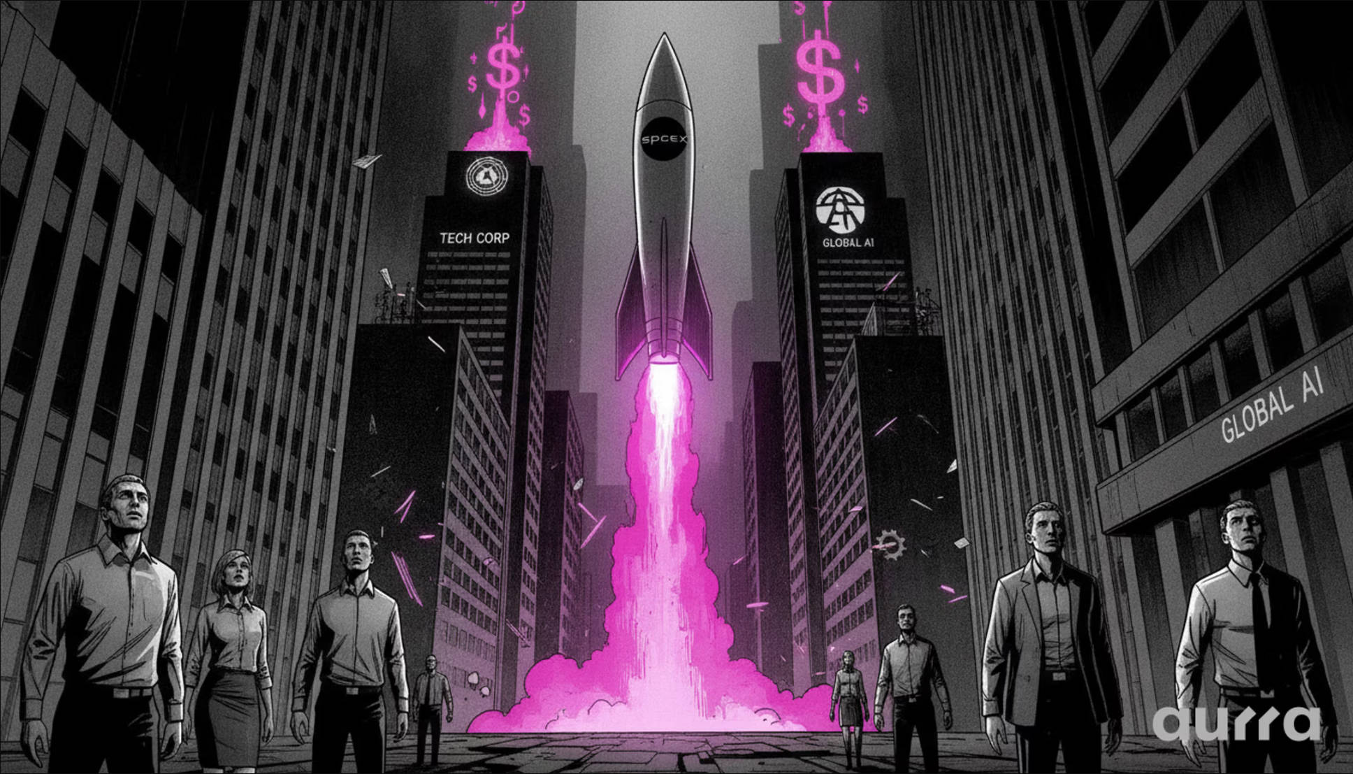 Aurra Markets：SpaceX of1.75 兆美元 IPO 在即：科技股将迎大轮动？726 / author:Aurra_Official / PostsID:1736745