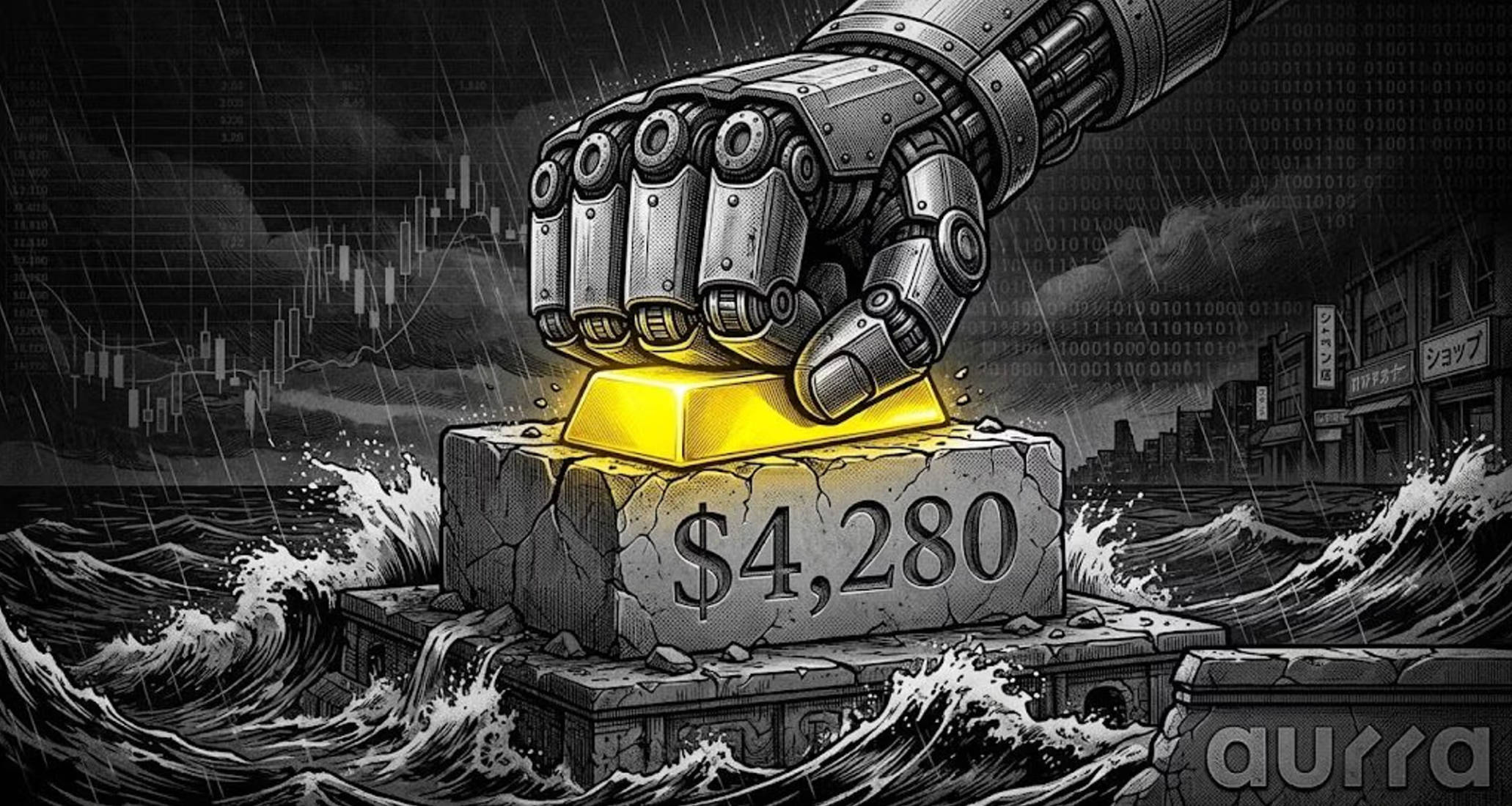 Aurra Markets：【黄金走势展望】金价能否守住 4,280 美元支撑？754 / author:Aurra_Official / PostsID:1736907