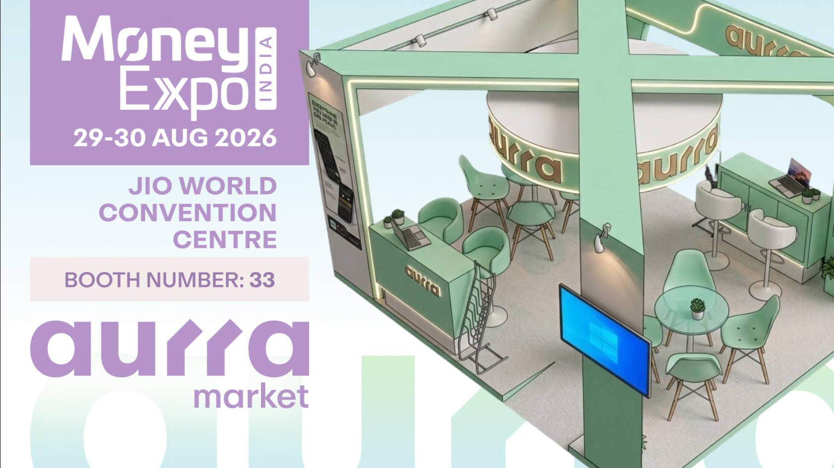 And Aurra Markets 相约 2026 年孟买金融博览会300 / author:Aurra_Official / PostsID:1737440