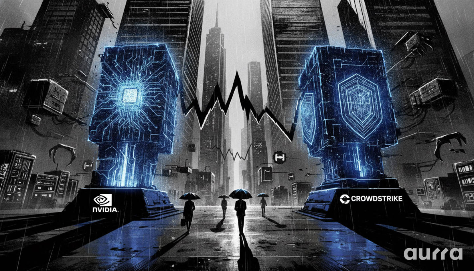 Aurra Markets：为何英伟达和 CrowdStrike 能在股市下跌行情中逆势走强？916 / author:Aurra_Official / PostsID:1737502