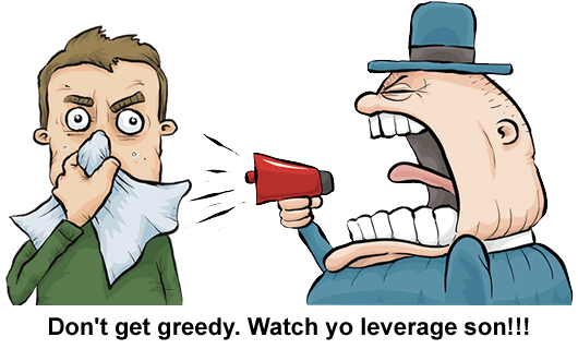 Don't underestimate leverage67 / author: / source: