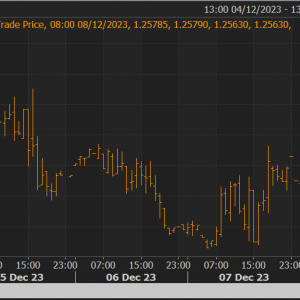 pound/The US dollar fell to an intraday low before the release of the US employment report1.2563
